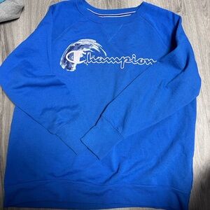 Champion Men's Blue Sweater